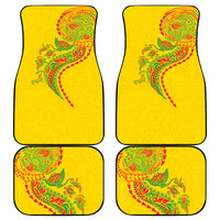 Hawaiian Kakau Tribal Sea Animals Tattoos Car Mats Kanaka Maoli Flag Color Inspired