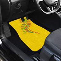 Hawaiian Kakau Tribal Sea Animals Tattoos Car Mats Kanaka Maoli Flag Color Inspired