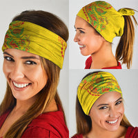 Hawaiian Kakau Tribal Sea Animals Tattoos Neck Gaiter Kanaka Maoli Flag Color Inspired