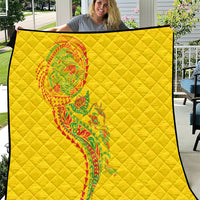 Hawaiian Kakau Tribal Sea Animals Tattoos Quilt Kanaka Maoli Flag Color Inspired