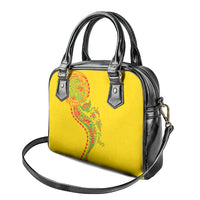 Hawaiian Kakau Tribal Sea Animals Tattoos Shoulder Handbag Kanaka Maoli Flag Color Inspired
