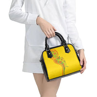 Hawaiian Kakau Tribal Sea Animals Tattoos Shoulder Handbag Kanaka Maoli Flag Color Inspired