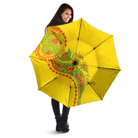 Hawaiian Kakau Tribal Sea Animals Tattoos Umbrella Kanaka Maoli Flag Color Inspired