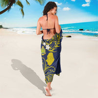 Niue Independence Day Sarong Hiapo Pattern Fiti Pua and Uga LT03 - Polynesian Pride