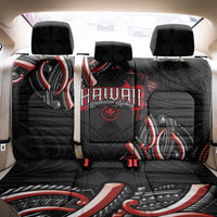 Traditional Art Hawaiian Kakau Tattoos Back Car Seat Cover Red Color - Polynesian Pride