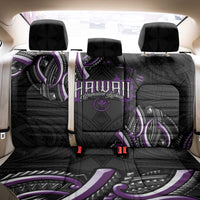 Traditional Art Hawaiian Kakau Tattoos Back Car Seat Cover Purple Color - Polynesian Pride