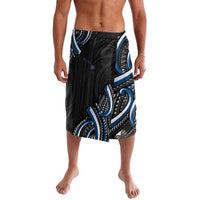 Traditional Art Hawaiian Kakau Tattoos Lavalava Blue Color - Polynesian Pride