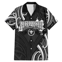 Traditional Art Hawaiian Kakau Tattoos Family Matching Mermaid Dress and Hawaiian Shirt White - Polynesian Pride