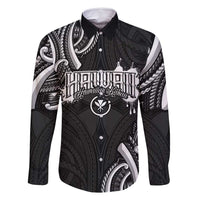 Traditional Art Hawaiian Kakau Tattoos Family Matching Mermaid Dress and Hawaiian Shirt White - Polynesian Pride