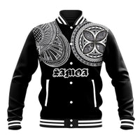 Samoa Traditional Tattoo Baseball Jacket Tribal Tatau Pattern