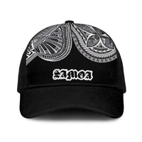 Samoa Traditional Tattoo Baseball Net Cap Tribal Tatau Pattern