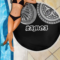 Samoa Traditional Tattoo Beach Blanket Tribal Tatau Pattern