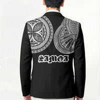 Samoa Traditional Tattoo Blazer Tribal Tatau Pattern