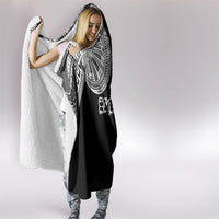 Samoa Traditional Tattoo Hooded Blanket Tribal Tatau Pattern