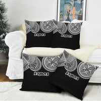 Samoa Traditional Tattoo Pillow Cover Tribal Tatau Pattern