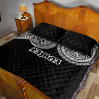 Samoa Traditional Tattoo Quilt Bed Set Tribal Tatau Pattern