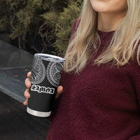 Samoa Traditional Tattoo Tumbler Cup Tribal Tatau Pattern