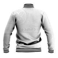 Samoa Lotu Tamaiti Baseball Jacket Tribal Tatau with Siapo Pattern