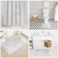 Samoa Lotu Tamaiti Bathroom Set Tribal Tatau with Siapo Pattern