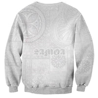 Samoa Lotu Tamaiti Sweatshirt Tribal Tatau with Siapo Pattern
