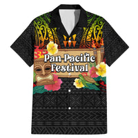 Hawaii Pan-Pacific Festival Family Matching Mermaid Dress and Hawaiian Shirt Hawaiian Elements and Polynesian Tattoo