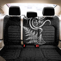 New Zealand Octopus Tattoo and Fern Back Car Seat Cover Maori Pattern