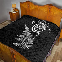 New Zealand Octopus Tattoo and Fern Quilt Maori Pattern LT03 - Polynesian Pride