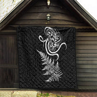 New Zealand Octopus Tattoo and Fern Quilt Maori Pattern LT03 - Polynesian Pride