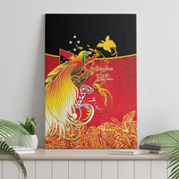 Papua New Guinea Independence Day Canvas Wall Art Happy Anniversary 50th Bird-of-paradise Melanesian Tattoos LT03 - Polynesian Pride