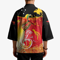 Papua New Guinea Independence Day Kimono Happy Anniversary 50th Bird-of-paradise Melanesian Tattoos - Polynesian Pride