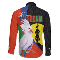 New Caledonia Family Matching Puletasi and Hawaiian Shirt Kagu Bird and The Seal with Melanesian Culture - Polynesian Pride