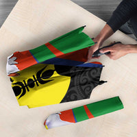 New Caledonia Umbrella Kagu Bird and The Seal with Melanesian Culture - Polynesian Pride