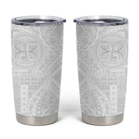 Samoan Culture-Lotu Tamaiti Tumbler Cup Siapo and Polynesian Art Tattoos - Polynesian Pride