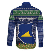 personalised-tokelau-christmas-family-matching-mermaid-dress-and-hawaiian-shirt-coat-of-arms-and-map-beautiful-merry-xmas-snowflake