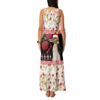 New Zealand Merry Christmas Family Matching Tank Maxi Dress and Hawaiian Shirt Hoiho Xmas - Haka Dance and Pohutukawa