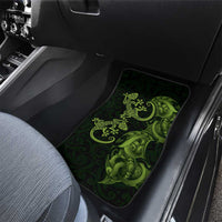 New Zealand Gecko Maori Art Tattoo Car Mats