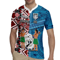 Personalised Aotearoa and Fiji Together Rugby Jersey Melanesian Warrior and Koru - Taniko with Hibiscus Tapa Pattern LT03 - Polynesian Pride