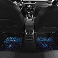 New Zealand New Year-Matariki Car Mats Aotearoa Maori Tattoo Galaxy Sky LT03 Set 2pcs - Back Multicolor - Polynesian Pride