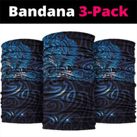 New Zealand New Year-Matariki Neck Gaiter Aotearoa Maori Tattoo Galaxy Sky LT03 package One Size: 25*50cm Multicolor - Polynesian Pride