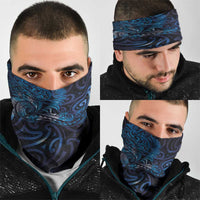 New Zealand New Year-Matariki Neck Gaiter Aotearoa Maori Tattoo Galaxy Sky LT03 - Polynesian Pride