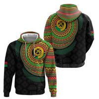 Vanuatu Tribal Tattoo with Namele Leaves Hoodie LT03 - Polynesian Pride