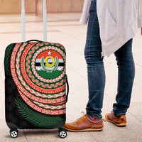 Penama Tribal Tattoo with Namele Leaves Luggage Cover