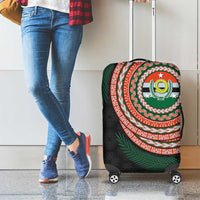 Penama Tribal Tattoo with Namele Leaves Luggage Cover