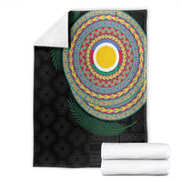 Shefa Tribal Tattoo with Namele Leaves Blanket