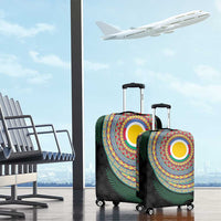 Shefa Tribal Tattoo with Namele Leaves Luggage Cover