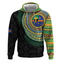 Tafea Tribal Tattoo with Namele Leaves Hoodie