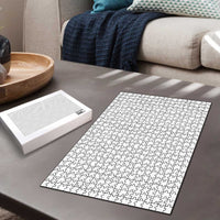 Niue White Sunday Puzzle Hiapo Tribal Art Tattoos - Polynesian Pride