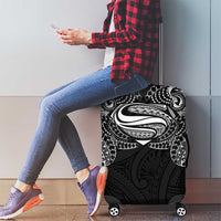Super Samoan Traditional Tribal Art Tattoos Luggage Cover Black Color - Polynesian Pride