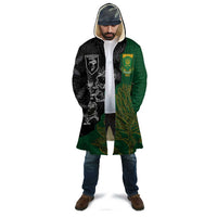 Custom Aotearoa South Africa Rugby Freedom Cup Cloak Kiwi Warriors Haka with King Protea Symbol - Polynesian Pride