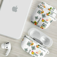 Hawaiian Quilts AirPods Case Tropical Fruits and Plants